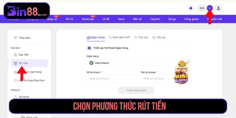 Rút Tiền BIN88 - Điều Kiện, Các Bước Và Lỗi Cần Biết Rút Tiền BIN88 - Điều Kiện, Các Bước Và Lỗi Cần Biết
