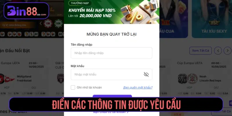 Đăng Nhập BIN88 - Cách Truy Cập Và Xử Lý Lỗi Tài Khoản
