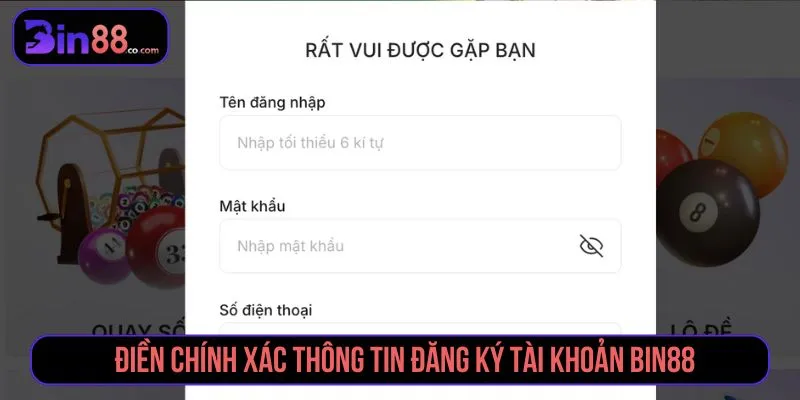 Đăng Ký BIN88 - Cách Tạo Tài Khoản Và Lưu Ý Xác Minh Đăng Ký BIN88 - Cách Tạo Tài Khoản Và Lưu Ý Xác Minh